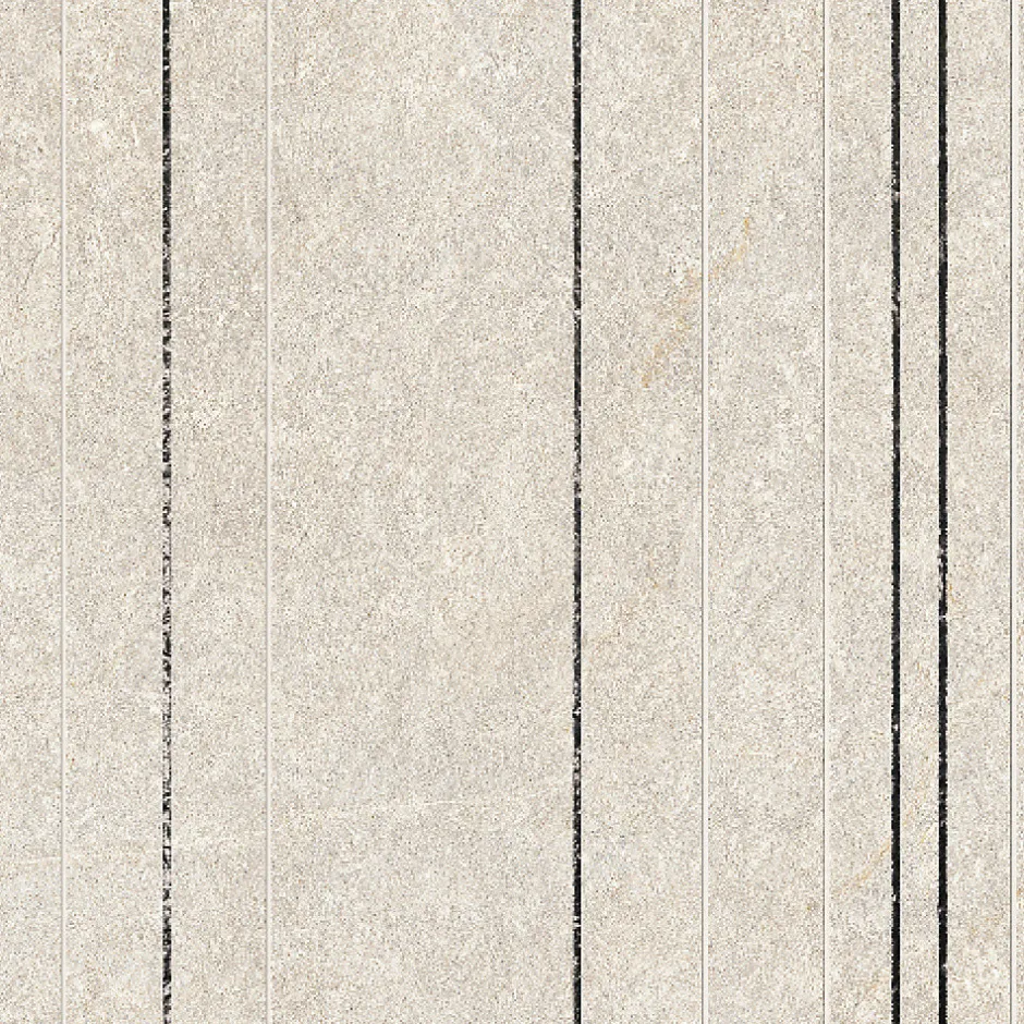 Ro'Ma Carrelage Carrelage effet Pierre Quartzite Blanc Ridge 120x60x0,9 cm Mat Venturo - Mur intérieur (vendu par carton de 1,44 m²) - RO'MA CARRE