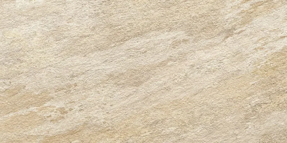 Ro'Ma Carrelage Carrelage effet Pierre Quartzite Gris Beige 120x60x0,9 cm Salvero - Sol extérieur (vendu par carton de 1,44 m²) -