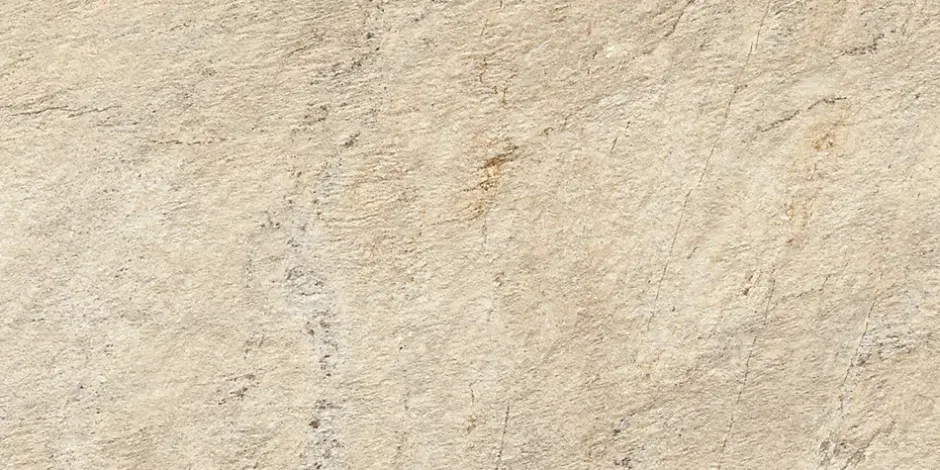 Ro'Ma Carrelage Carrelage effet Pierre Quartzite Gris Beige 120x60x0,9 cm Salvero - Sol extérieur (vendu par carton de 1,44 m²) -
