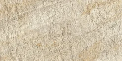 Carrelage effet Pierre Quartzite Gris Beige 60x30x0,9 cm Brut Salvero - Sol extérieur (vendu par carton de 1,26 m²) - RO'MA CARREL-Ro'Ma Carrelage Outlet