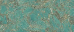 Carrelage effet Pierre Vert Amazonite 278x120x0,6 cm Brillant Florenza - Mur intérieur (vendu par carton de 3,336 m²) - RO'MA CARR-Ro'Ma Carrelage