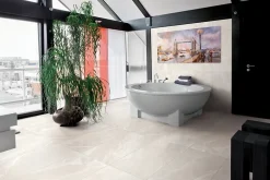 Allocarrelage Carrelage Effet Pierre 60x120 Greystone Toronto Gris Beige Rectifié -