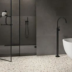 Gioia Materia Carrelage effet Terrazzo COCCIO 60x60 rectifié Mix - Les Carreaux de Jean