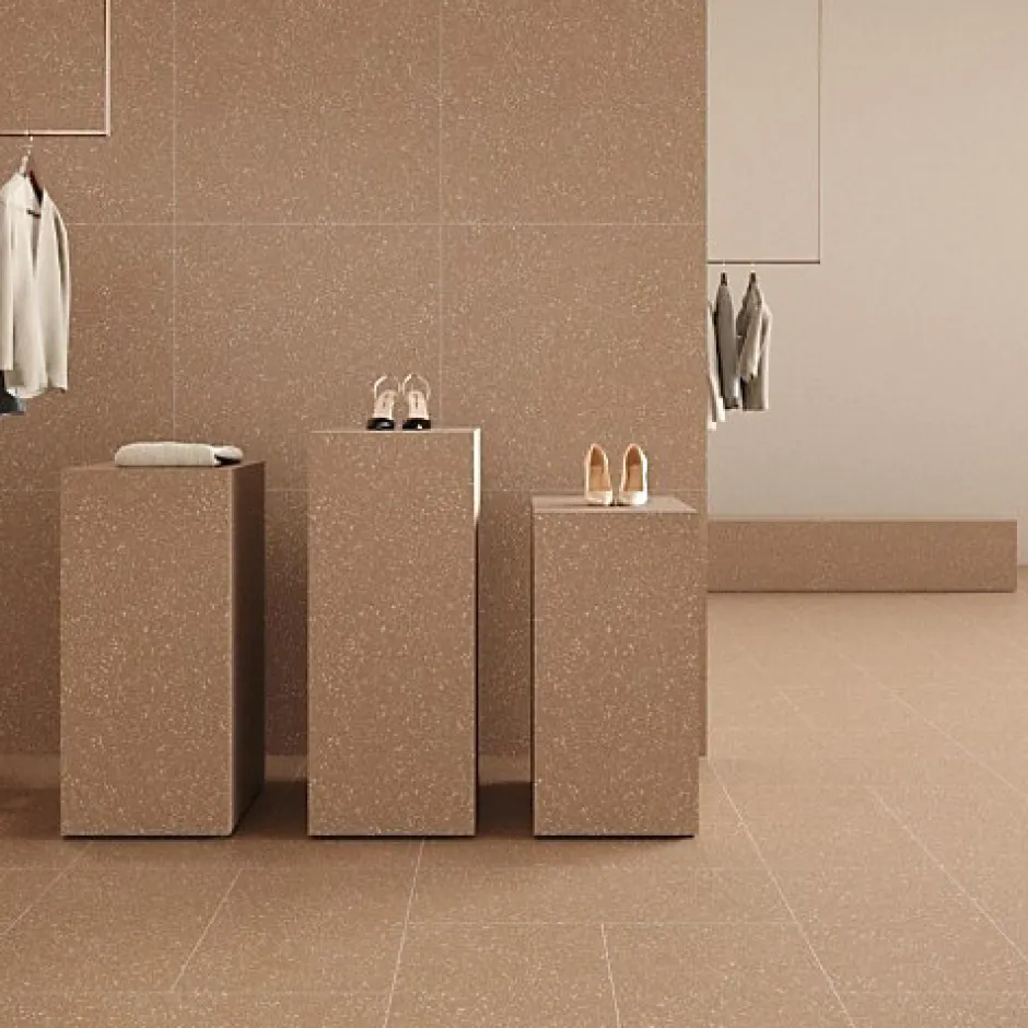 Carrelage Effet Terrazzo POLS 60x60 Copper - Les Carreaux de Jean-Les Carreaux De Jean Online