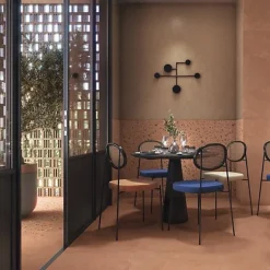 Gioia Materia Carrelage effet Terrazzo COCCIO 60x60 rectifié Coral - Les Carreaux de Jean