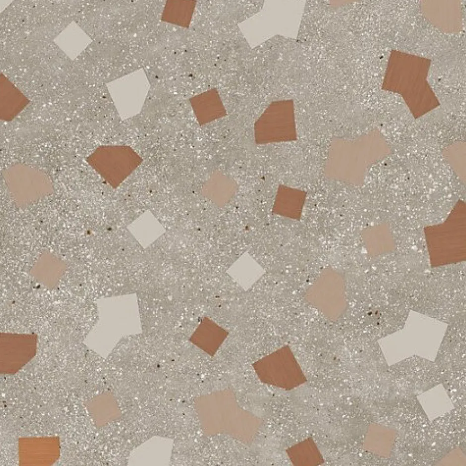 Carrelage Effet Terrazzo RICETTA 90x90 Rectifié Tortora - Les Carreaux de Jean-Les Carreaux De Jean Best