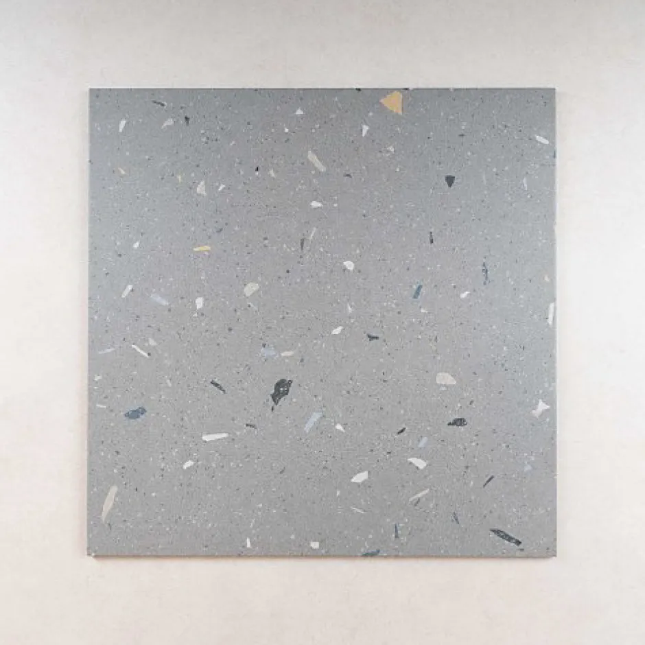 Les Carreaux De Jean Carrelage Effet Terrazzo CROCCANTE 60x120 Arandano - Les Carreaux de Jean