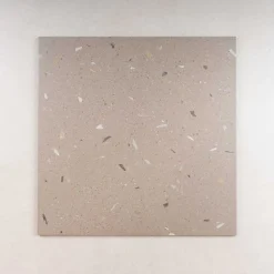 Tinker Carrelage Effet Terrazzo CROCCANTE 60x60 Avellana - Les Carreaux de Jean