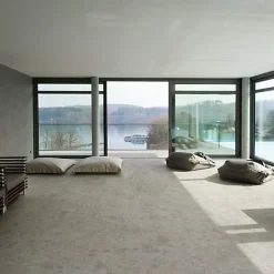 Les Carreaux De Jean  Carrelage Effet Terrazzo - Pierre CARACTER Mix Gris 60x120 Rectifié - Les Carreaux de Jean