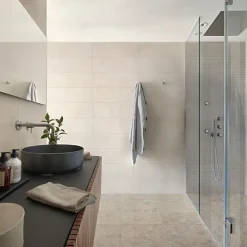 Carrelage Effet Terrazzo - Pierre CARACTER Mix Multicolor 60x120 Rectifié - Les Carreaux de Jean-Les Carreaux De Jean Clearance