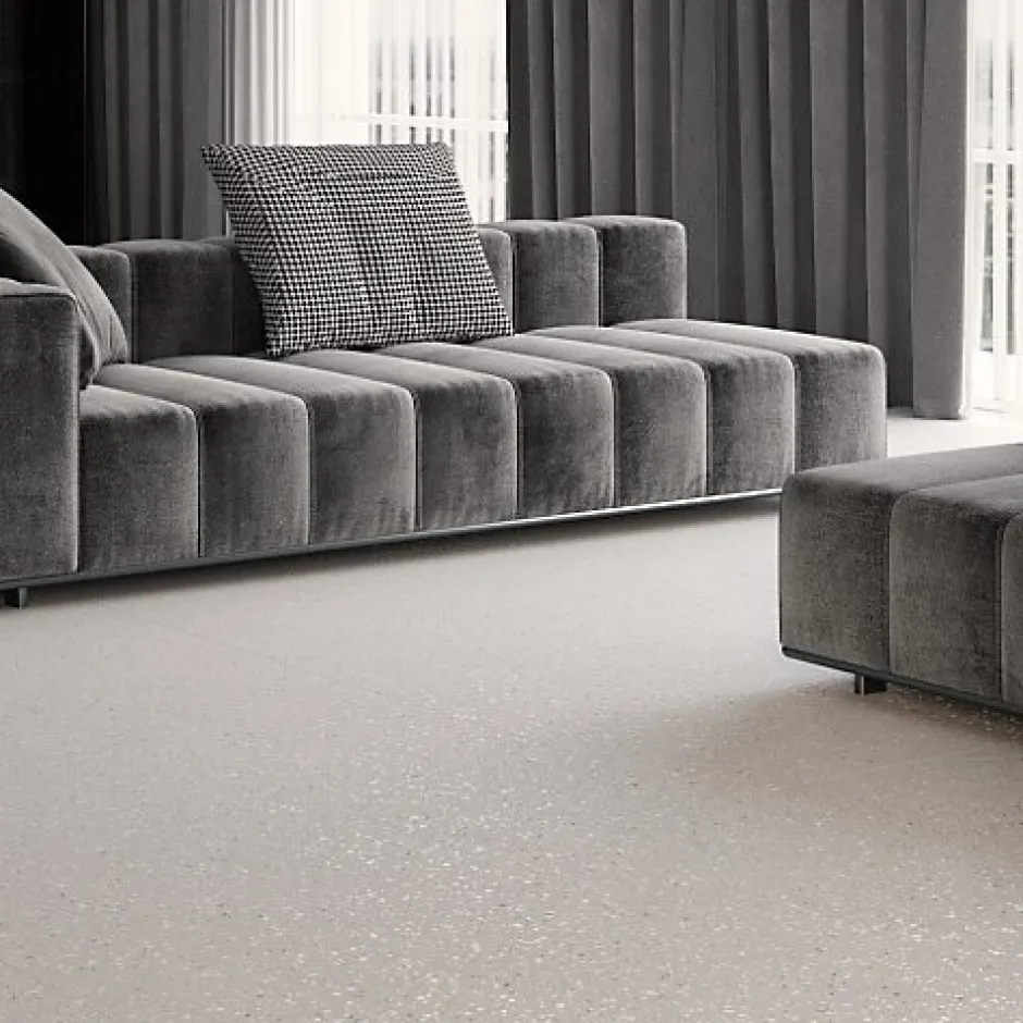 Carrelage Effet Terrazzo POLS 60x60 Grey - Les Carreaux de Jean-Les Carreaux De Jean Discount