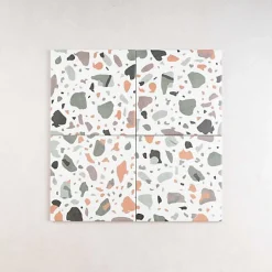 Carrelage effet Terrazzo Vert STAY 20x20 Green - Les Carreaux de Jean-Les Carreaux De Jean Outlet