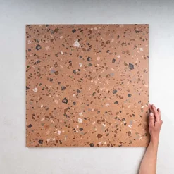 Carrelage effet Terrazzo COCCIO 60x60 rectifié Gobi - Les Carreaux de Jean-Gioia Materia