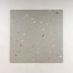 Les Carreaux De Jean  Carrelage Effet Terrazzo CROCCANTE 120x120 Menta - Les Carreaux de Jean
