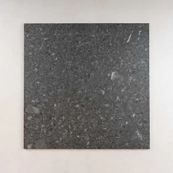 Tinker Carrelage Effet Terrazzo STRACCIATELLA 80x80 rectifié Miscela Grafito - Les Carreaux de Jean