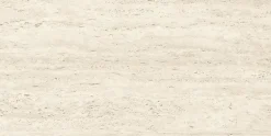 Ro'Ma Carrelage Carrelage effet Travertin Blanc Vein Cut 60x30x0,9 cm Mat Neravio - Sol et mur intérieur (vendu par carton de 1,26 m²) - RO'MA CAR