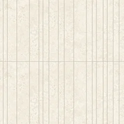 Ro'Ma Carrelage Carrelage effet Travertin Blanc Cross Cut Scalpo 60x29,5x0,9 cm Mat Neravio - Mur intérieur (vendu par carton de 0,708 m²) - RO'MA