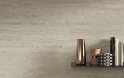 Carrelage effet Travertin Blanc Vein Cut 278x120x0,6 cm Mat Neravio - Mur intérieur (vendu par carton de 3,336 m²) - RO'MA CARRELA-Ro'Ma Carrelage Online