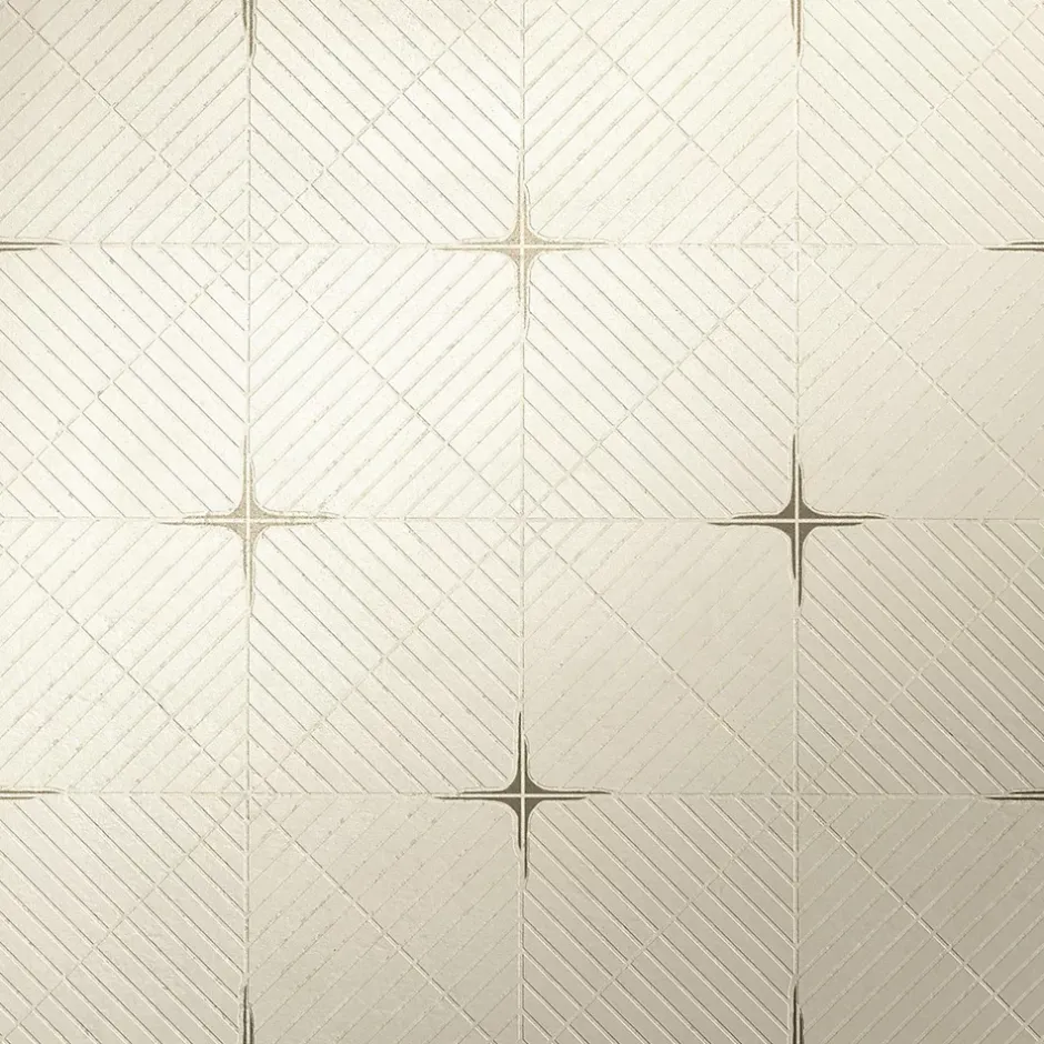 Ro'Ma Carrelage Carrelage effet Travertin Blanc Star 60x60x0,9 cm Mat Neravio - Mur intérieur (vendu par carton de 0,72 m²) -