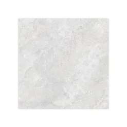 Ro'Ma Carrelage Carrelage effet Travertin Gris Clair 90x90x0,9 cm In&Out Castorel - Sol et mur intérieur et Sol extérieur -