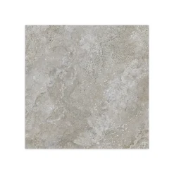 Ro'Ma Carrelage Carrelage effet Travertin Gris Marron 90x90x0,9 cm In&Out Castorel - Sol et mur intérieur et Sol extérieur -