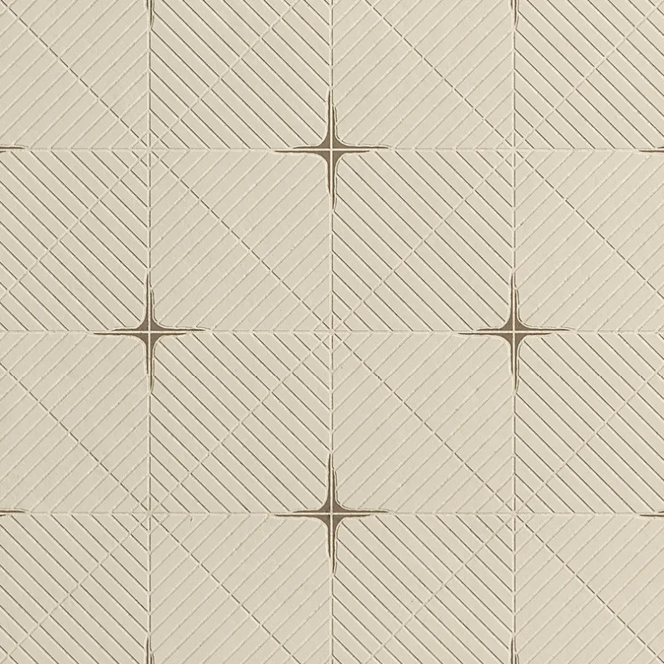 Ro'Ma Carrelage Carrelage effet Travertin Grège Star 60x60x0,9 cm Mat Neravio - Mur intérieur (vendu par carton de 0,72 m²) -