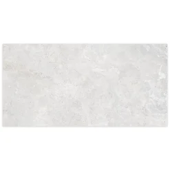 Ro'Ma Carrelage Carrelage effet Travertin Gris Clair 151x75,5x0,9 cm In&Out Castorel - Sol et mur intérieur et Sol extérieur -