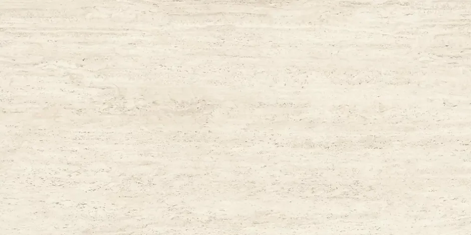 Ro'Ma Carrelage Carrelage effet Travertin Blanc Vein Cut 240x120x0,9 cm Mat Neravio - Mur intérieur (vendu par carton de 2,88 m²) - RO'MA CARRELAG