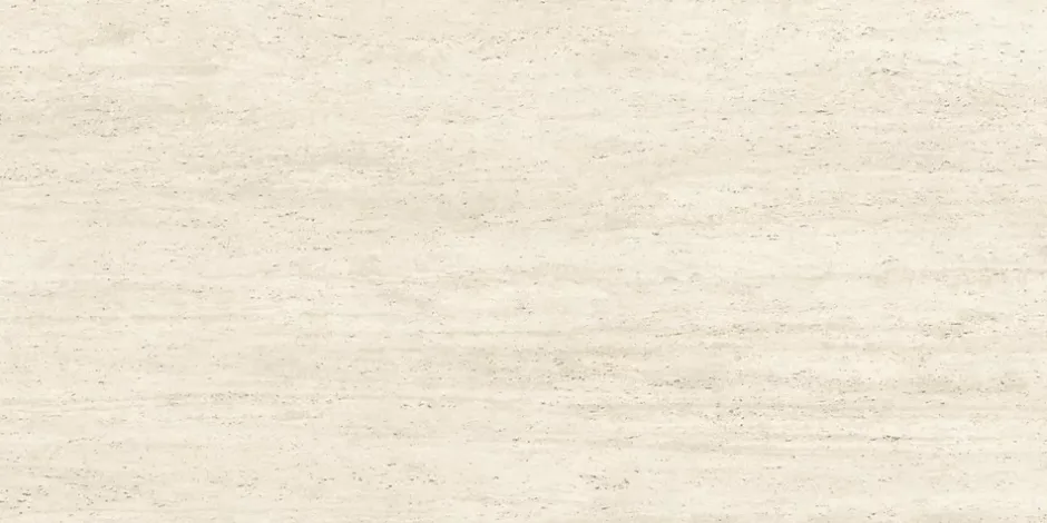 Ro'Ma Carrelage Carrelage effet Travertin Blanc Vein Cut 240x120x0,9 cm Mat Neravio - Mur intérieur (vendu par carton de 2,88 m²) - RO'MA CARRELAG