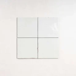 Les Carreaux De Jean Carrelage Effet Zellige Blanc AGADIR - Niebla 14,7x14,7 - Les Carreaux de Jean