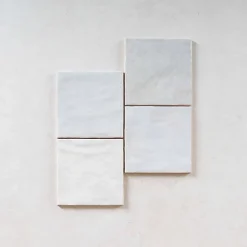 Gioia Materia Carrelage Effet Zellige Bleu Clair LA RIVIERA 13,2x13,2 Lavanda Blue - Les Carreaux de Jean