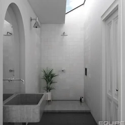 Carrelage Effet Zellige Blanc LA RIVIERA 13,2x13,2 Blanc - Les Carreaux de Jean-Gioia Materia Best