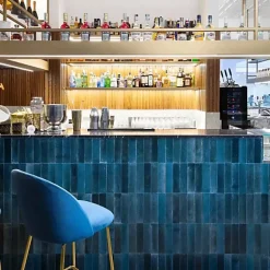 Carrelage Effet Zellige Bleu Nuit TANGER 6x24 Blue - Les Carreaux de Jean-Les Carreaux De Jean 