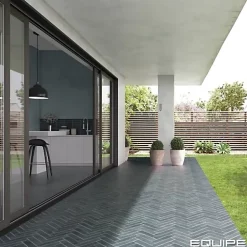 Carrelage Effet Zellige Bleu ARGILE 6x24,6 Glacier - Les Carreaux de Jean-Gioia Materia Clearance