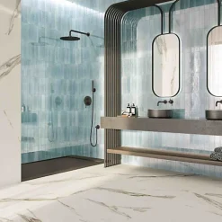 Carrelage Effet Zellige Bleu Ciel AGADIR - Agua 7x28 - Les Carreaux de Jean-Les Carreaux De Jean  Best