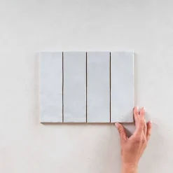 Carrelage Effet Zellige Bleu Clair LA RIVIERA 6,5x20 Lavanda Blue - Les Carreaux de Jean-Gioia Materia Sale