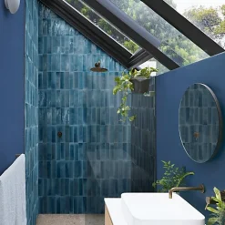 Carrelage Effet Zellige Bleu TANGER 6x24 China - Les Carreaux de Jean-Les Carreaux De Jean  Hot