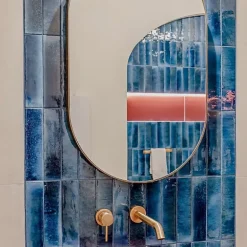 Carrelage Effet Zellige Bleu TANGER 6x24 China - Les Carreaux de Jean-Les Carreaux De Jean  Hot