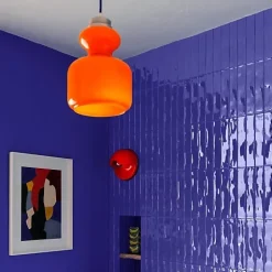 Les Carreaux De Jean  Carrelage Effet Zellige Bleu Majorelle LUZ Cobalto 5,3x30cm - Les Carreaux de Jean