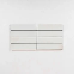 Les Carreaux De Jean  Carrelage Effet Zellige Blanc Cassé TANGER 6x24 Off White - Les Carreaux de Jean