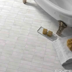 Carrelage Effet Zellige Blanc COLO Matt 5x15 white - Les Carreaux de Jean-Gioia Materia New