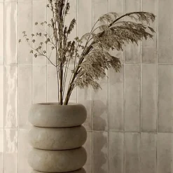 Les Carreaux De Jean  Carrelage Effet Zellige Beige FUSION Beige 6x25cm - Les Carreaux de Jean