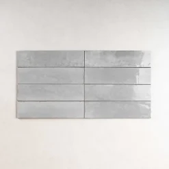 Carrelage Effet Zellige Gris AGADIR - Piedra 7x28 - Les Carreaux de Jean-Les Carreaux De Jean  Online