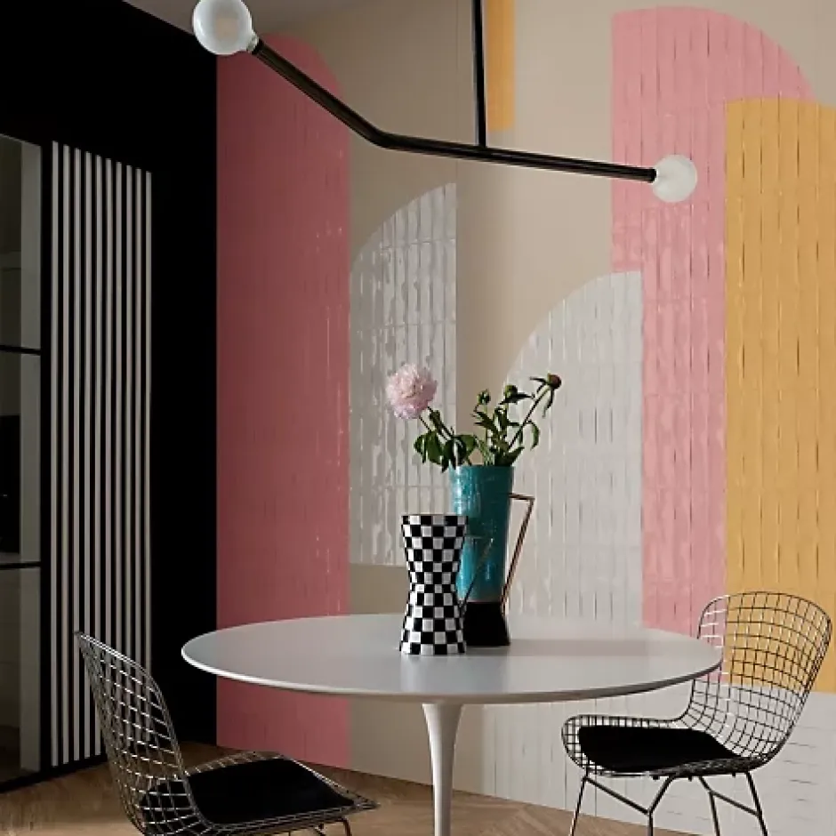 Carrelage Effet Zellige Jaune LUZ Giallo 5,3x30cm - Les Carreaux de Jean-Les Carreaux De Jean Outlet