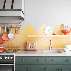 Carrelage Effet Zellige Jaune NARA Mostaza Mate 7,5x30cm - Les Carreaux de Jean-Les Carreaux De Jean  New