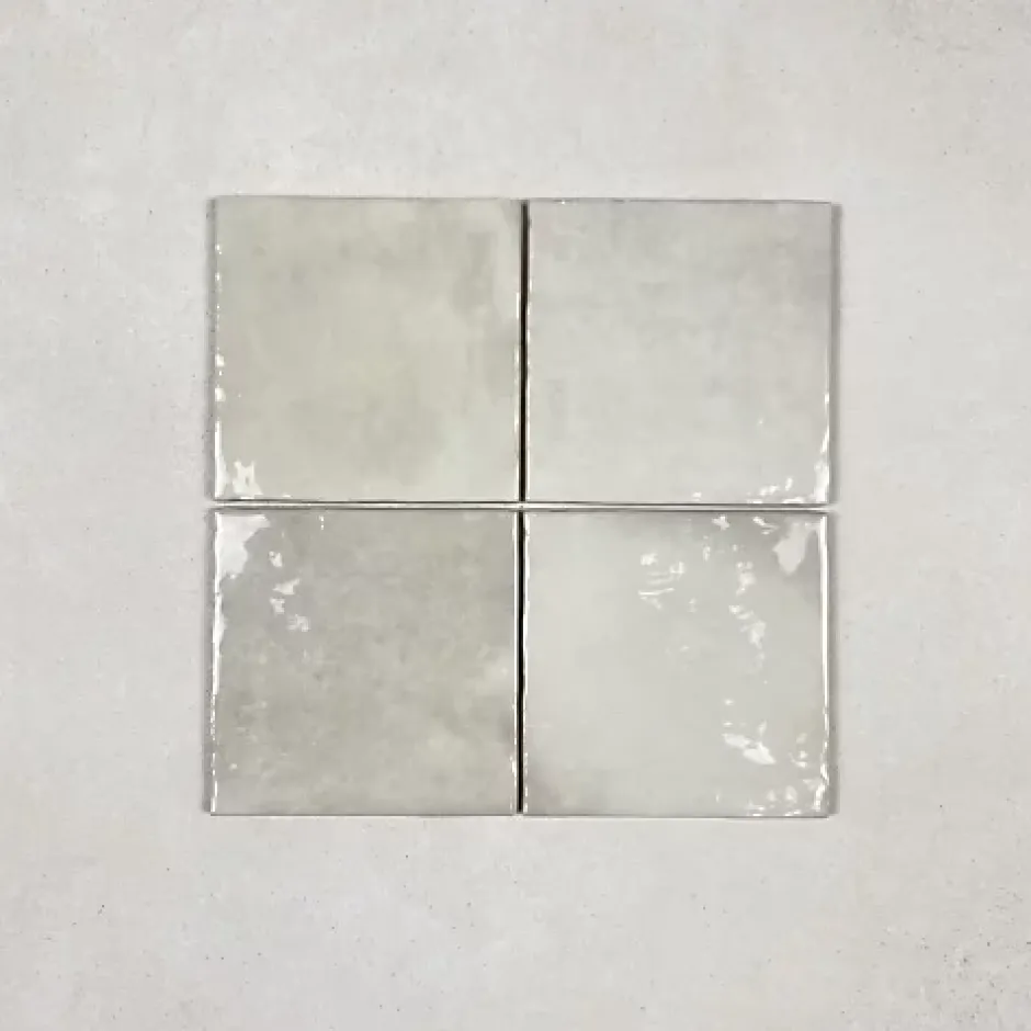 Carrelage Effet Zellige LA RIVIERA 13,2x13,2 Vert - Les Carreaux de Jean-Gioia Materia Discount