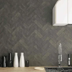 Carrelage Effet Zellige MITTE Gris 6,5x20 - Les Carreaux de Jean-Les Carreaux De Jean 