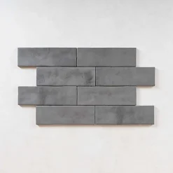 Carrelage Effet Zellige MITTE Gris 6,5x20 - Les Carreaux de Jean-Les Carreaux De Jean 