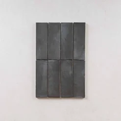 Carrelage Effet Zellige Noir COLO Matt 5x15 Black Hat - Les Carreaux de Jean-Gioia Materia Discount