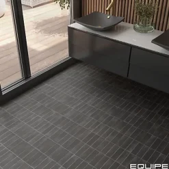 Carrelage Effet Zellige Noir COLO Matt 5x15 Black Hat - Les Carreaux de Jean-Gioia Materia Discount